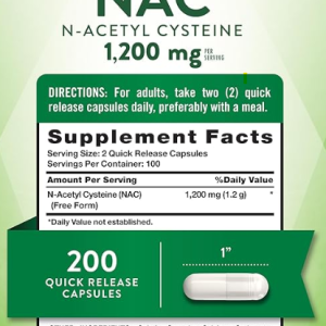 Optimal Body | SunFiber 31 Servings N- Acetyl Cysteine (NAC)