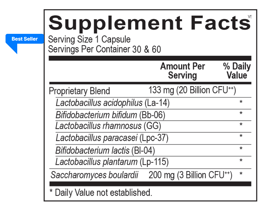 Optimal Body | Ortho Biotic Probiotics Capsules Ortho Biotic Probiotics Capsules - Image 2